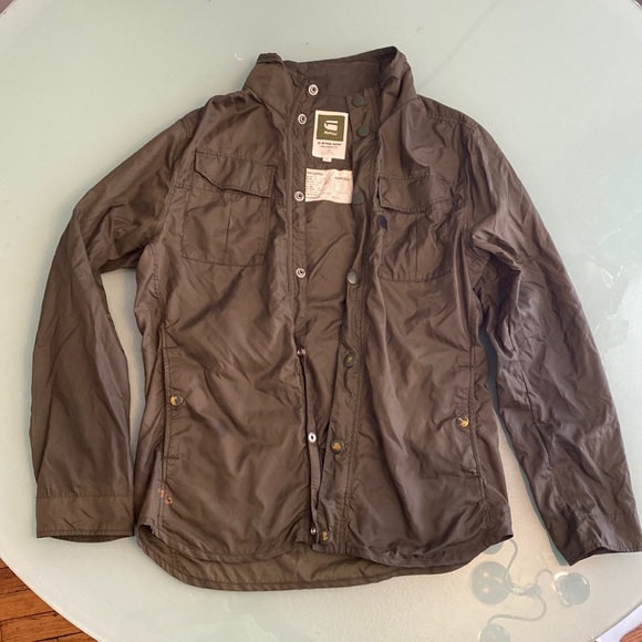 G-Star Raw Olive Filch Combat Overshirt - Picture 1 of 9